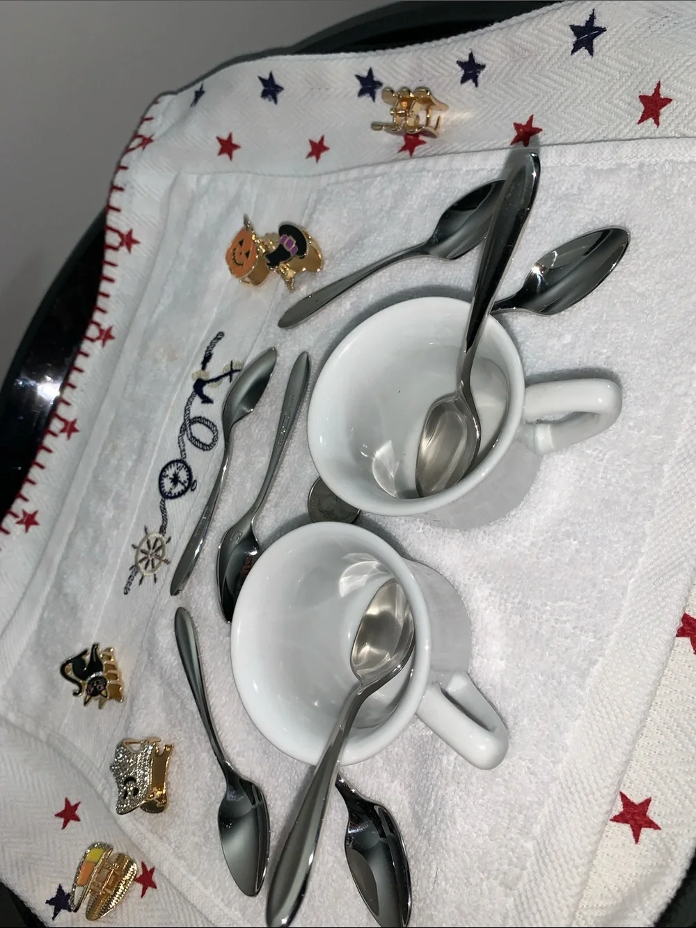 Oneida Patrician pattern 18/10 SS Demitasse Spoons Set of 8 NWOT